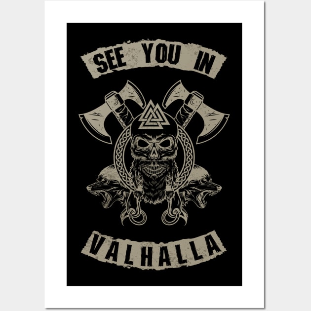 Valhalla Wall Art by Insomnia_Project